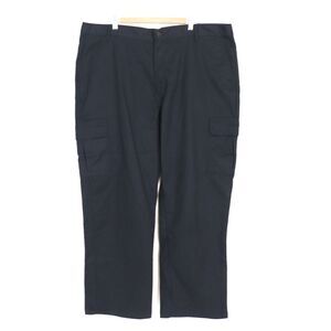 Dickies Cargo Work Pants Black size 44 X 32